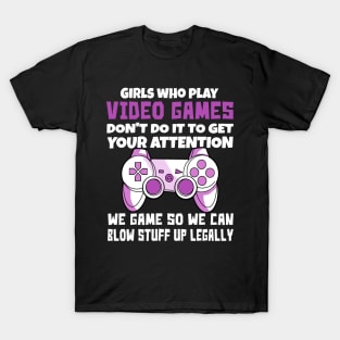 girslwhoplay.10 T-Shirt